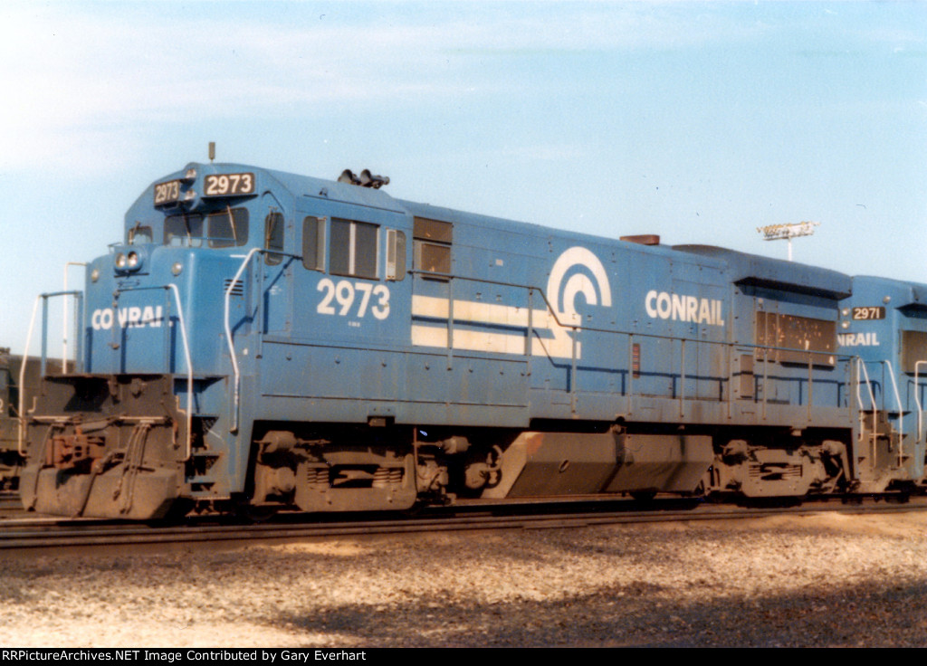 CR U36B #2973 - Conrail